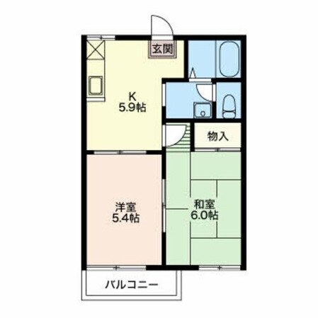 碧南駅 徒歩13分 2階の物件間取画像